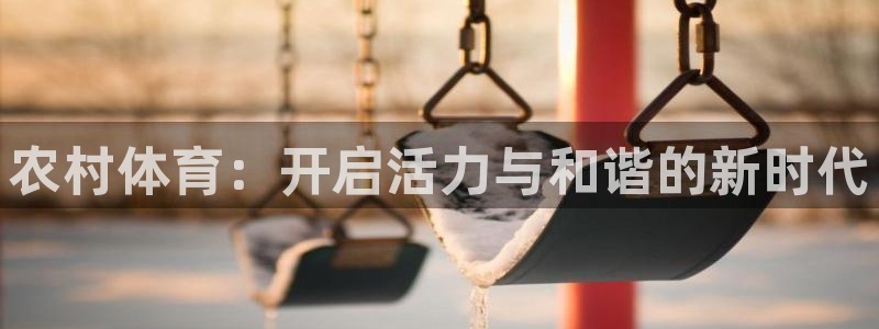 必一运动app：农村体育：开启活力与和谐的新时代